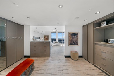 Perched on the 35th floor of Murano Grande, this residence