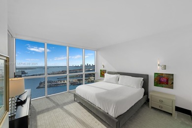 Perched on the 35th floor of Murano Grande, this residence