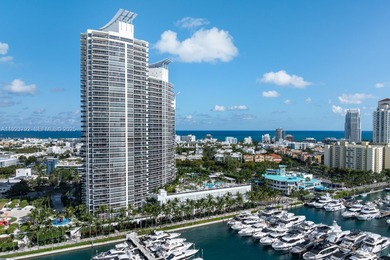 Perched on the 35th floor of Murano Grande, this residence