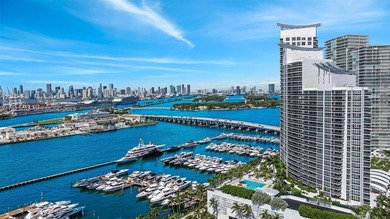 Perched on the 35th floor of Murano Grande, this residence