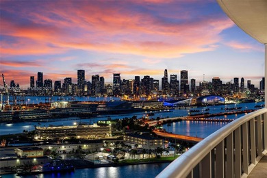 Perched on the 35th floor of Murano Grande, this residence