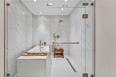 Private deeded dock slip available as a separate sale at the