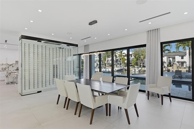 Gorgeous contemporary waterfront residence built in 2021 in the