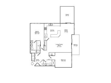 Move-in ready end unit with rare 29-foot garden terrace-one of