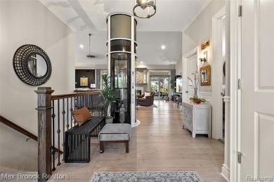 This custom ranch combines traditional architecture with modern