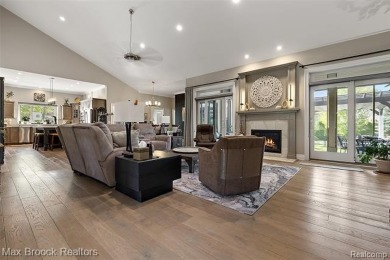 This custom ranch combines traditional architecture with modern