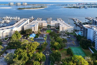 Corner unit at Perdido Grande offering wide water views of Terry