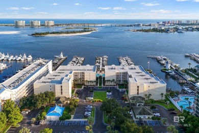 Corner unit at Perdido Grande offering wide water views of Terry