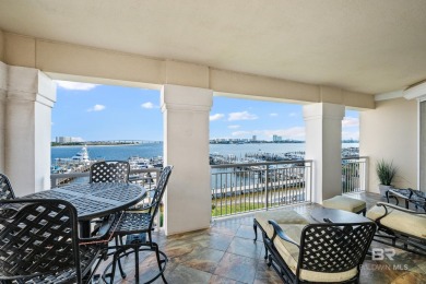 Corner unit at Perdido Grande offering wide water views of Terry