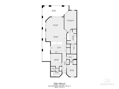 Corner unit at Perdido Grande offering wide water views of Terry
