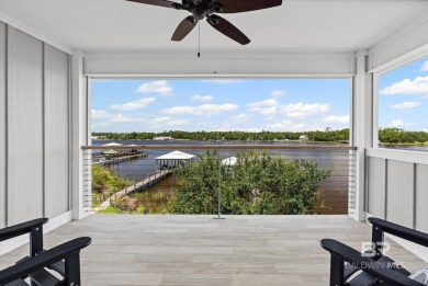 WATER FRONT LIVING DIRECTLY ON BON SECOUR RIVER! Custom built
