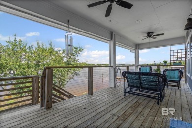 WATER FRONT LIVING DIRECTLY ON BON SECOUR RIVER! Custom built