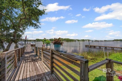 WATER FRONT LIVING DIRECTLY ON BON SECOUR RIVER! Custom built