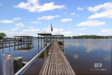 WATER FRONT LIVING DIRECTLY ON BON SECOUR RIVER! Custom built