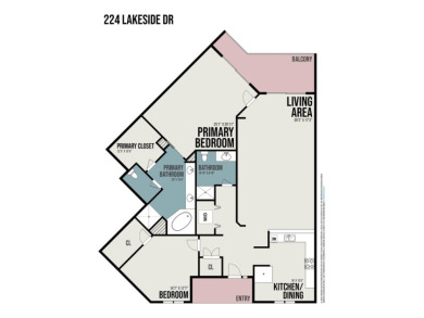 Pere Pointe condominiums - a lovely development on the shores of