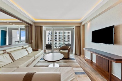 This spectacular, south-facing studio at the ultra-chic Conrad