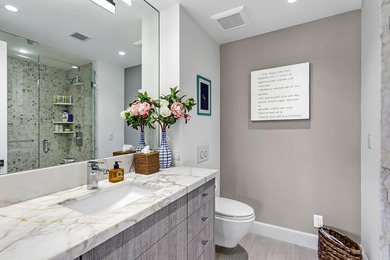 Completely renovated and spacious 2BR/2.5BA corner unit in the