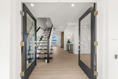 A waterfront escape designed for hosting large gatherings and