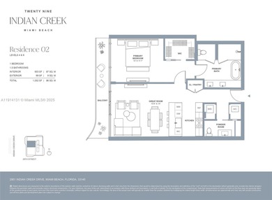 This luxury 2BR/2.5BA at 29 Indian Creek Drive offers a refined
