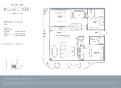 This luxury 2BR/2.5BA at 29 Indian Creek Drive offers a refined