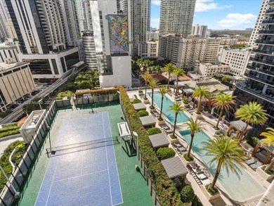 High above Brickell, this stunning SLS LUX residence offers a