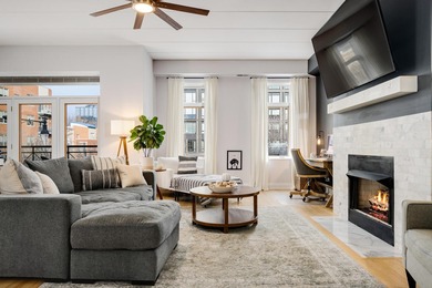 Perfectly positioned in a boutique elevator building in the