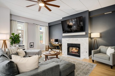 Perfectly positioned in a boutique elevator building in the