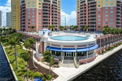 Enjoy a view of the Caloosahatchee River and also a city view of
