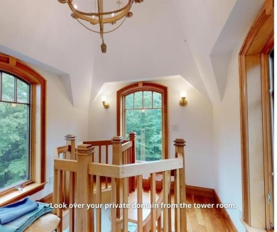 This distinctive architect designed residence with 3 floors and