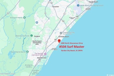 Oceanfront 2BR/2BA at Surf Master in Garden City Beach. This