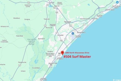 Oceanfront 2BR/2BA at Surf Master in Garden City Beach. This