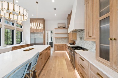 A masterwork of design and craftsmanship, this new construction