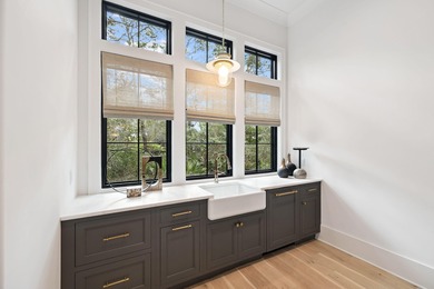 A masterwork of design and craftsmanship, this new construction