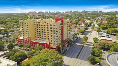This stunning Coral Gables penthouse is perched on the top floor