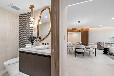 Experience rarified luxury in this newly completed, high-design