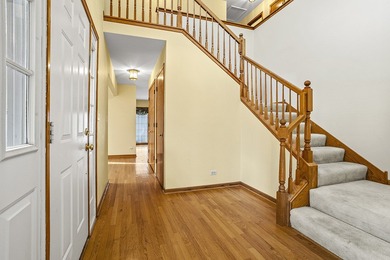 Nestled in the coveted Steeples subdivision with a FIRST FLOOR