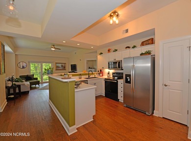 This is a second-floor unit with beautiful water views is the