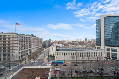 The largest 2-bed/2-bath layout in the building with the most