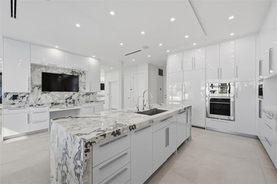 Gorgeous contemporary waterfront residence built in 2021 in the