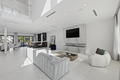 Gorgeous contemporary waterfront residence built in 2021 in the