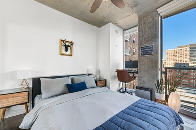 This bright and modern corner one bedroom unit at The Vetro