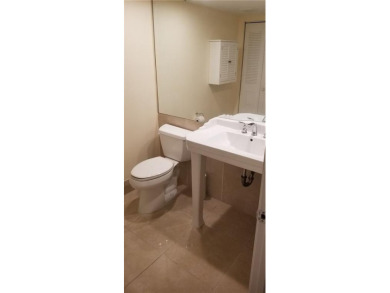 Desirable and spacious 1 bedroom and 1-1/2 bath with golf and