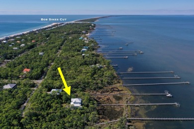 St. George Island Bayfront home with private boat dock
