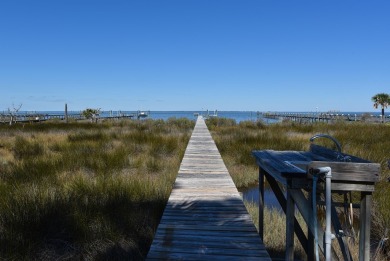St. George Island Bayfront home with private boat dock
