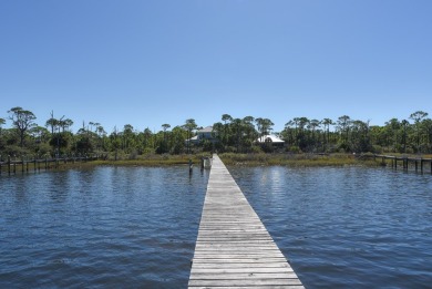 St. George Island Bayfront home with private boat dock
