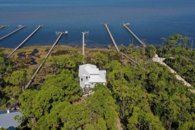 St. George Island Bayfront home with private boat dock