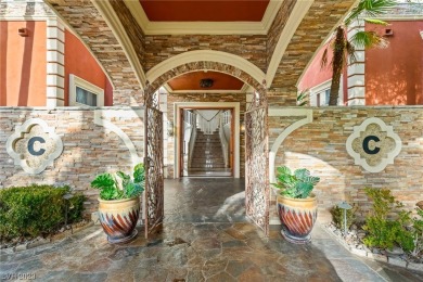 Step into timeless sophistication through a copper-gated