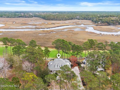 Where the Shallotte River bends and the 17th hole sweeps along