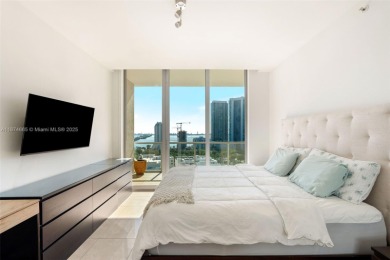 Modern 2BR/3BA condo at 2 Midtown Miami featuring