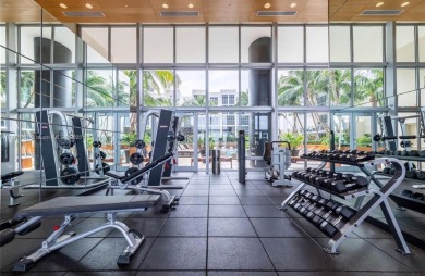 Modern 2BR/3BA condo at 2 Midtown Miami featuring